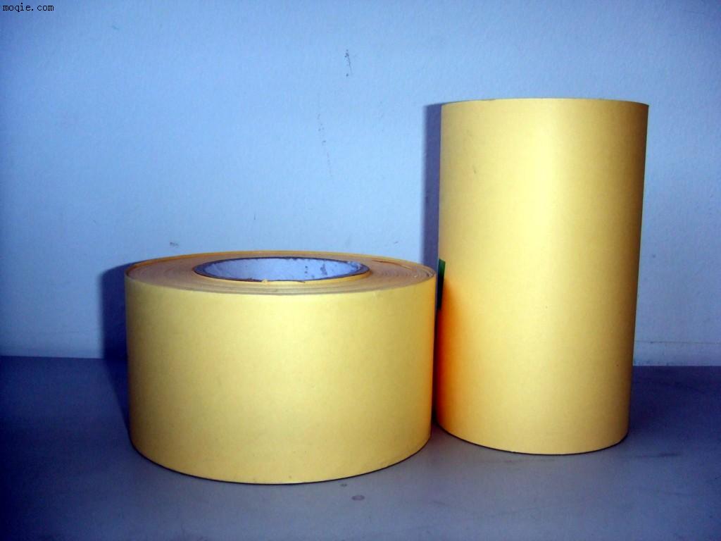 黄色单硅离型纸